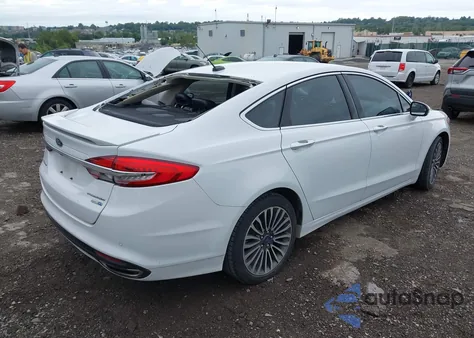 2018 Ford Fusion Titanium из США, поврежденный, VIN 3FA6P0D98JR226096